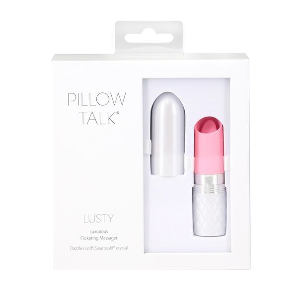 Вибратор Pillow Talk Lusty LuxuriousFlickering, 9,4 см (розовый) 34116 фото