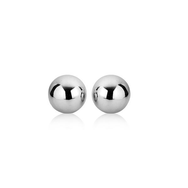 Вагинальные шарики LoveToy Passion Dual Balls, 2 см (сепебристый) 14123_EU фото