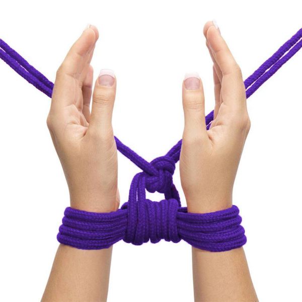 Верёвка LoveToy Fetish Bondage Rope, 10м (фиолетовый) 14287 фото