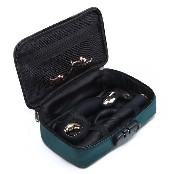 Кейс для аксессуаров Dorcel Discreet Box Luxury Green (зеленый) 35104_EU фото