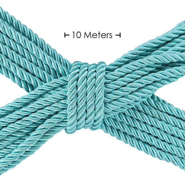 Веревка для бондажа Ouch! Rope, 10 м (бирюзовый) 211390 фото