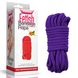 Верёвка LoveToy Fetish Bondage Rope, 10м (фиолетовый) 14287 фото 5