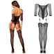 Сексуальный бодистокинг Obsessive G333, S/M/L (черный) 30146 фото 5