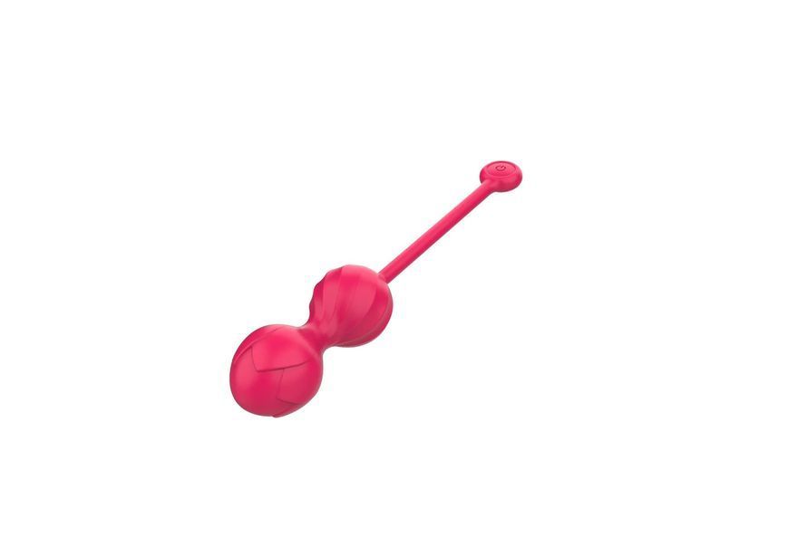 Вагінальні кульки Lovesecret Premium Love Balls App Function, 21.8 см (рожевий) 214440 фото
