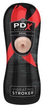 Мастурбатор з вібрацією PDX Elite Stroker Anal Light (тілесний) 77738 фото