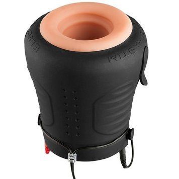 Мастурбатор с электростимуляцией ElectraStim Jack Socket XL (черный) 34156 фото
