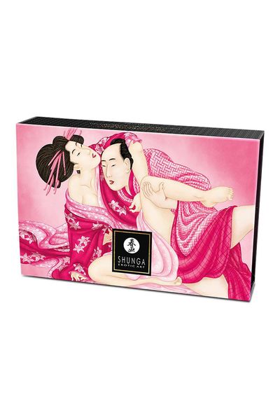 Масажний набір Shunga Kissable Massage Powder Raspberry Feeling, 2 шт 26672 фото