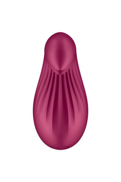 Вибратор Satisfyer Dipping Delight, 9 см (бордовый) 14334 фото