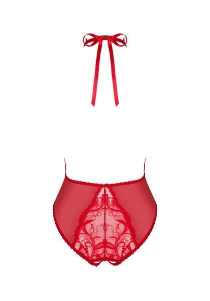 Боді Obsessive Dagmarie, M/L (червоний) 84700 фото