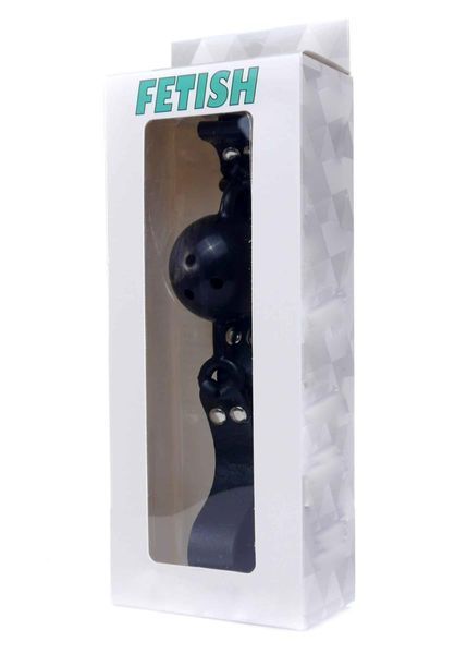 Кляп Fetish B - Series Ball Gag, 4.2 см (чорний) 87678 фото