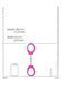 Наручники Ouch! Beginner's Handcuffs (розовый) 79636 фото 3