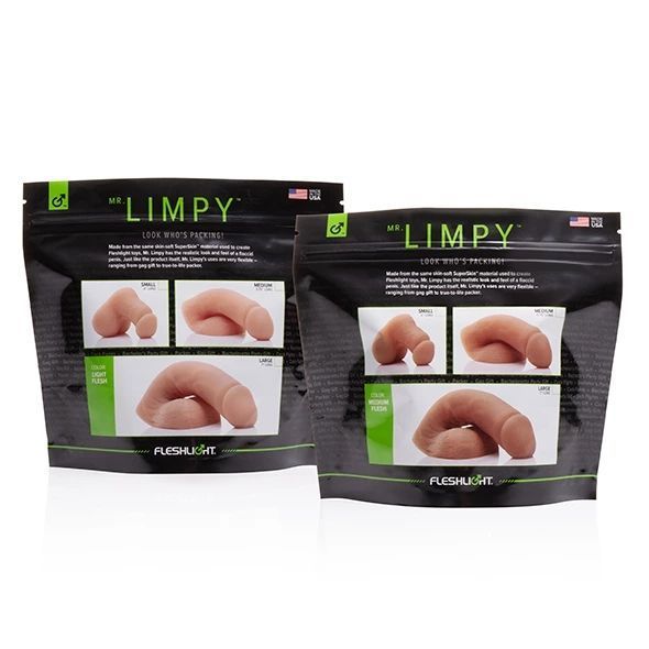 М'який фалоімітатор FleshLight Limpy Large Fleshtone, 21,6 см (тілесний) 39898 фото