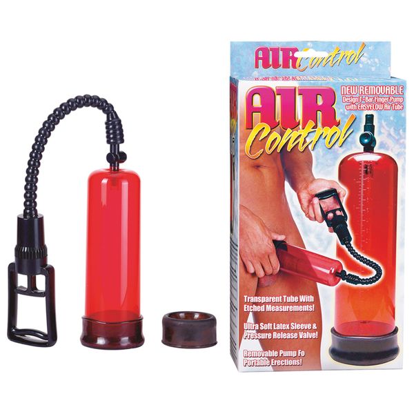 Вакуумная помпа для члена Air Control Pump, 20 см (красный) 3997 фото