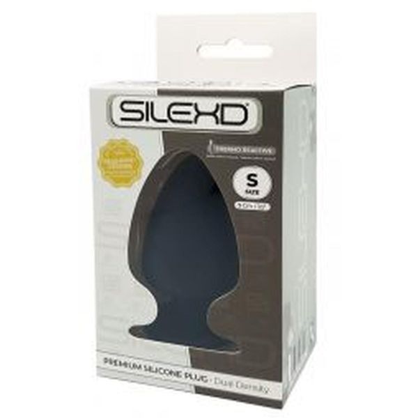 Анальная пробка SilexD Model 1 Size S, 9 см (черный) 16226 фото