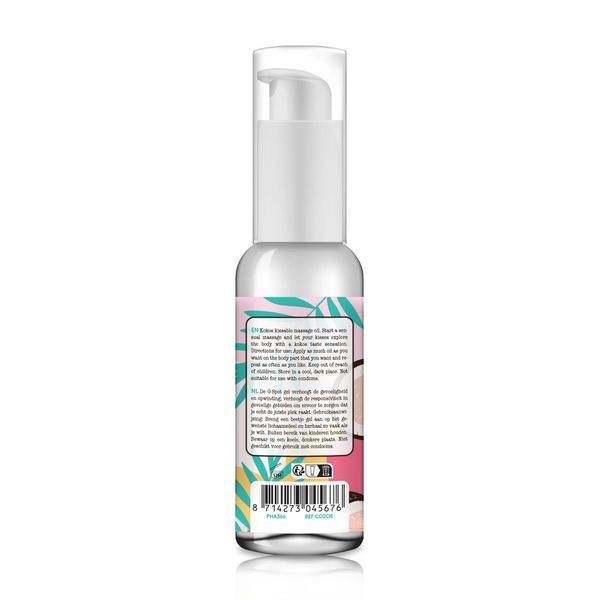 Масажне масло Pharmquests Kissable Oil Coconut, 50 мл 61076 фото