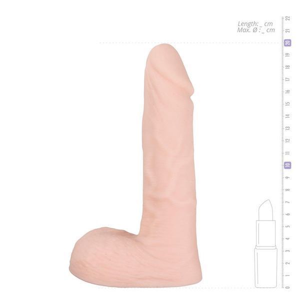 М'який фалоімітатор FleshLight Limpy Large Fleshtone, 21,6 см (тілесний) 39898 фото