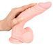 Фаллоимитатор на присоске Orion Medical Silicone, 21 см (телесный) 13036 фото 4