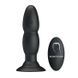 Анальна пробка Pretty Love RC Vibrating Butt Plug, 13,5 см (чорний) 10166 фото 1