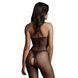 Бодистокинг Le D&eacute;sir Fishnet and Lace, One Size (черный) 73392 фото 4