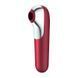 Вакуумный стимулятор клитора с вибрацией Satisfyer Dual Love (красный) 69306 фото 1