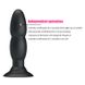 Анальна пробка Pretty Love RC Vibrating Butt Plug, 13,5 см (чорний) 10166 фото 6