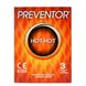 Интимный защитный аксессуары Preventor® Hot Hot, 3 шт (ваниль) 46462 фото 1