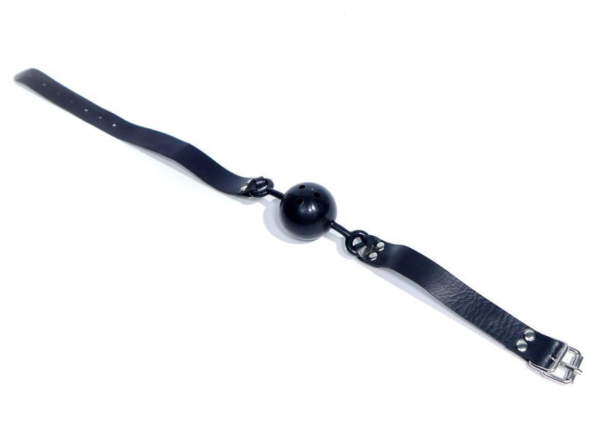 Кляп Fetish B - Series Ball Gag, 4.2 см (чорний) 87678 фото