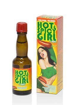 Збуджувальні краплі для жінок Hot Spicy Girl, 20 мл 4637_EU фото