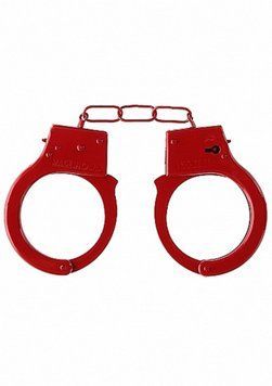 Наручники Ouch! Beginner's Handcuffs (красный) 79630 фото