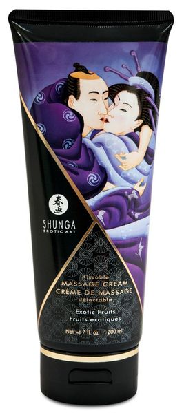 Массажный крем Shunga экзотические фрукты, 200 мл 15142 фото