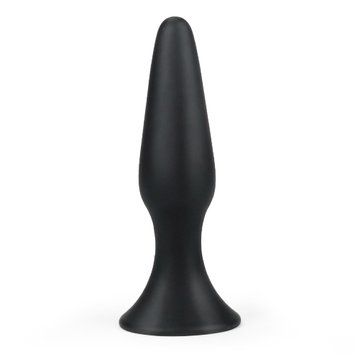 Анальна пробка LoveToy Lure Me Butt Plug Slim, 11.5 см (чорний) 14127 фото