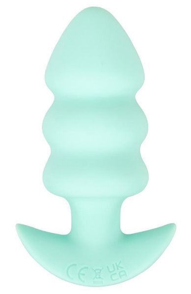 Анальна пробка Cuties Mini Butt Plug, 8 см (м'ятний) 216972 фото