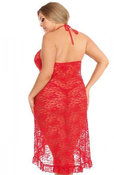 Эротический комплект Anais Dion, XL/XXL (красный) 42628_EU фото