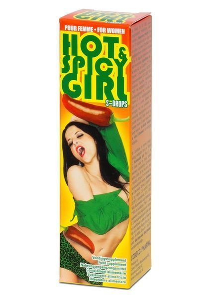 Возбуждающие капли для женщин Hot Spicy Girl, 20 мл 4637_EU фото