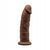 Фаллоимитатор Silexd Premium Silicone Dildo Model 2 Size 7.5, 19 см (коричневый) 8241 фото