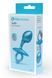 Анальна пробка B-Vibe Bulb Plug, 10.7 см (блакитний) 104362 фото 2