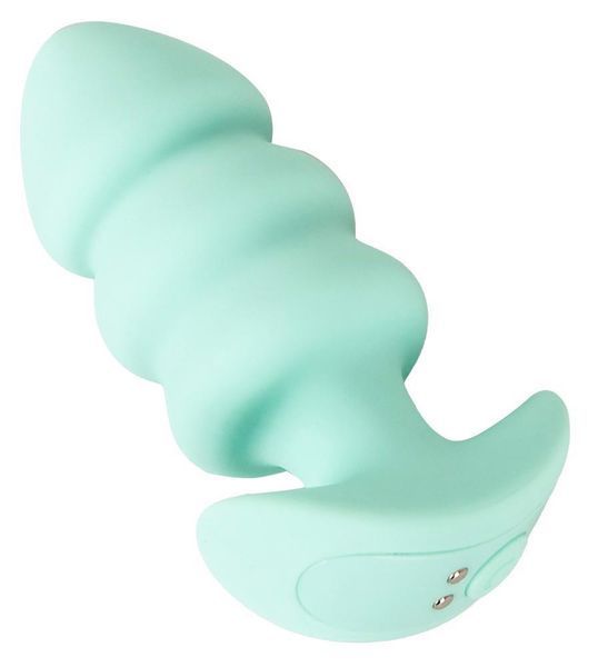 Анальна пробка Cuties Mini Butt Plug, 8 см (м'ятний) 216972 фото