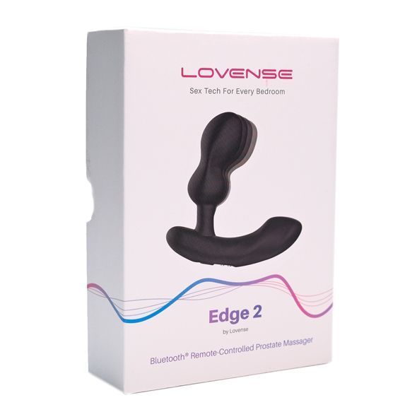 Стимулятор простати Lovense Edge 2, 12,4 см (чорний) 69256 фото