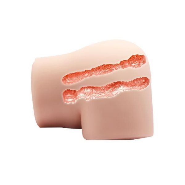 Реалистичный мастурбатор Crazy Bull Vagina and Anal (телесный) 45378_EU фото