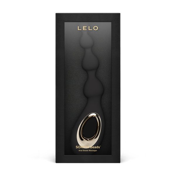 Вибратор Lelo Soraya Beads, 23,4 см (черный) 70126 фото