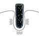 Вібратор для клітора LoveToy Music Massager Glow In The Dark, 8,5 см (чорний) 32408 фото 6