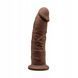 Фаллоимитатор Silexd Premium Silicone Dildo Model 2 Size 7.5, 19 см (коричневый) 8241 фото 1
