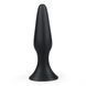 Анальная пробка LoveToy Lure Me Large, 12.5 см (чёрный) 28252 фото 1