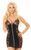 Мини-платье SoftLine Collection Cindy, S/M (черный) 98384 фото