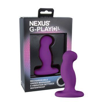 Масажер простати Nexus G-Play Plus Large, 8 см (фіолетовий) 27702 фото
