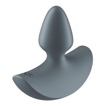 Анальная пробка Satisfyer Booty Absolute Beginners 1, 7.3 см (серый) 136464 фото