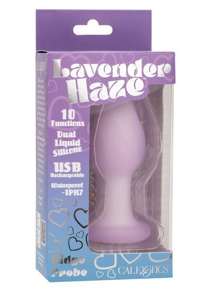 Анальна пробка CalExtoics Lavender Haze, 9.5 см (фіолетовий) 114158 фото