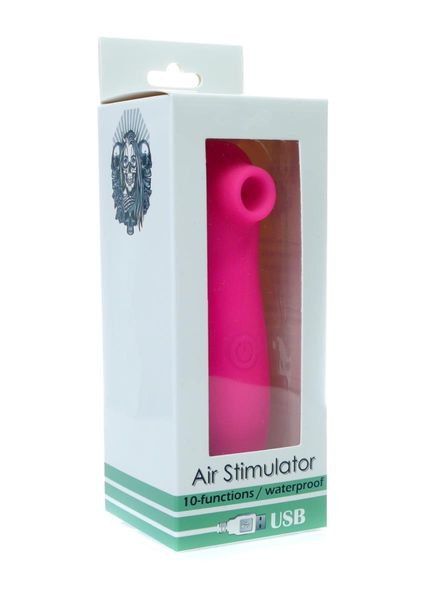 Вакуумний стимулятор клітора Boss Series Air Stimulator (рожевий) 13295 фото