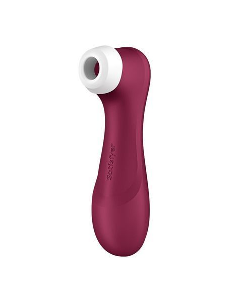 Вакуумный стимулятор клитора с вибрацией Satisfyer Pro 2 Generation 3 Connect App (бордовый) 60564 фото
