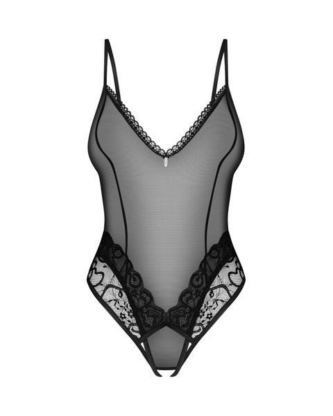 Боди Obsessive Blomentis, XS/S (черный) 31231_EU фото